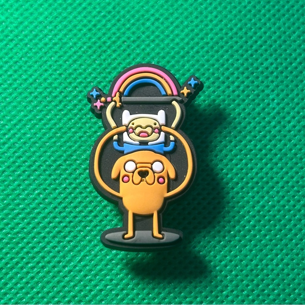 🌼 (5/$10 or 10/$15) NEW “00’s Adventure Time” Fun Croc Shoe Charm Collection